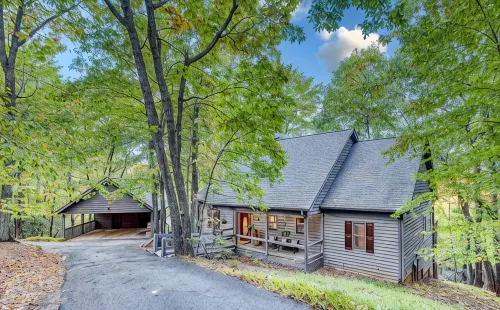 Amazing Mountain View Cabin All Suites - Firepit+Game Room+Karaoke+EV Charger