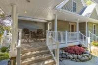 "Home Away From Home" nestled into five private acres on an all sports lake!