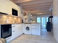 Gemütliches Kinderfreundliches Ferienhaus mit Sauna und Kamin an der Ostsee - badewanne