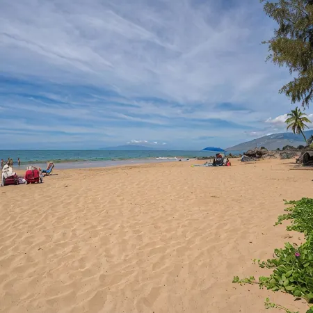 50 steps away from Maui's best beach, furnished with luxury details