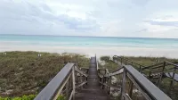 Gulf Front 30A - Private Beach - Heated Pool - Sleeps 12 -Gated - balcony