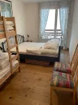 50 metres from the cable car, apartment with balcony, private collective parking, WIFI