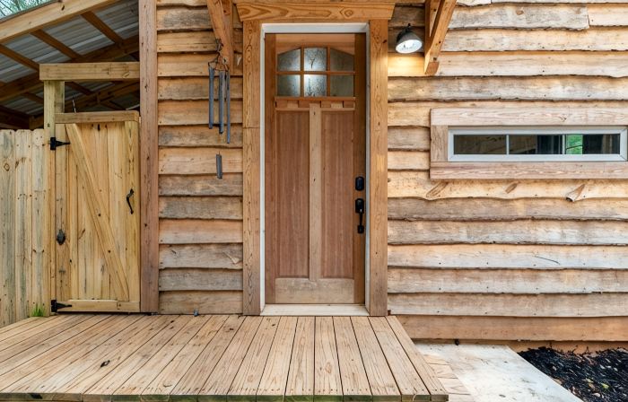Romantic Cabin Hideaway — Outdoor Rain Shower, Soaking Tub & Fire Pit