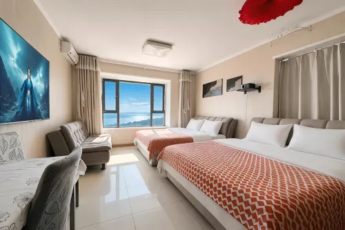 Dalian Shiguang Scenic Apartment (World Peace Park) - Pool