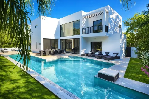 Villa Pearl private pool 5 min walk to the beach 8 min walk to 5th Avenue - 民宿
