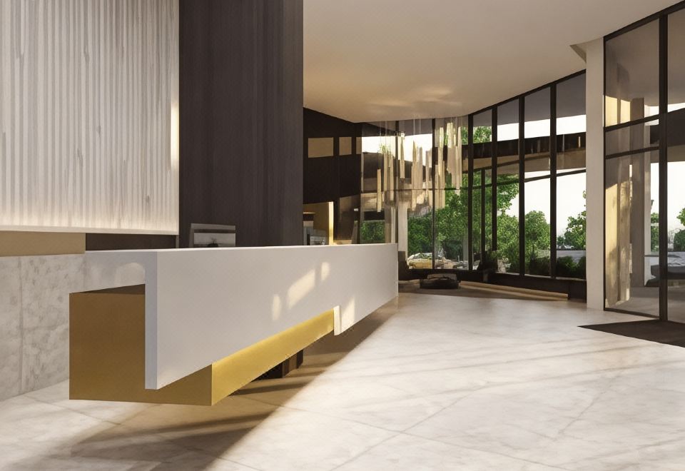 알카오네 호텔 레지던스의 깔끔한 객실 내부 이미지