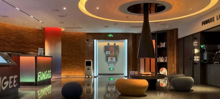 FunGee X Hotel (Changsha IFS Guojin Center Huangxing Square Metro Station Branch) Çangşa otelleri