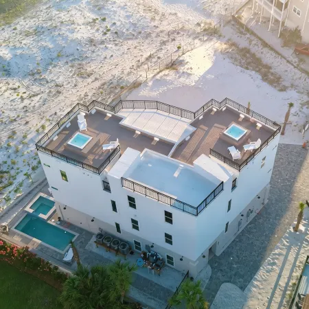 Sleeps 12! Pool, Hot Tub & Cabana-Rooftop Tub, Steps 2 O'Steen Beach/East Pass A