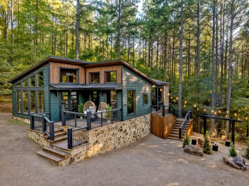 Luxe Spa Cabin: Sauna/Hot Tub/Cold Plunge, EV - Gym