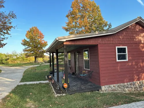 Charming 1-bedroom cottage with WiFi and AC in lovely Stamping ky
