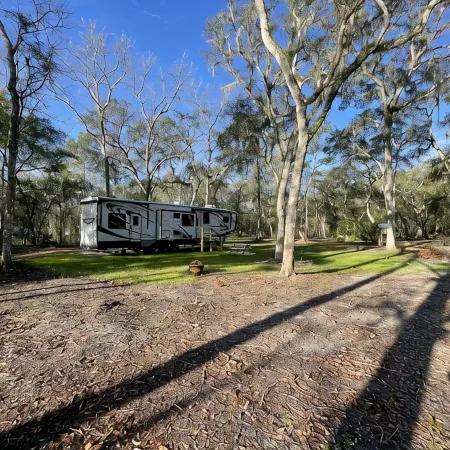 River front relaxation retreat rv on the famous Suwannee river