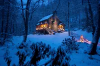 Sleepy Creek-Antique Log Cabin/4 Acre/Bold Stream/Near Boone and BR Pkwy/Firepit