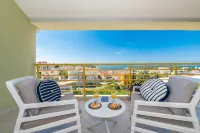 Luxurious penthouse style apartment, panoramic sea and mountain view