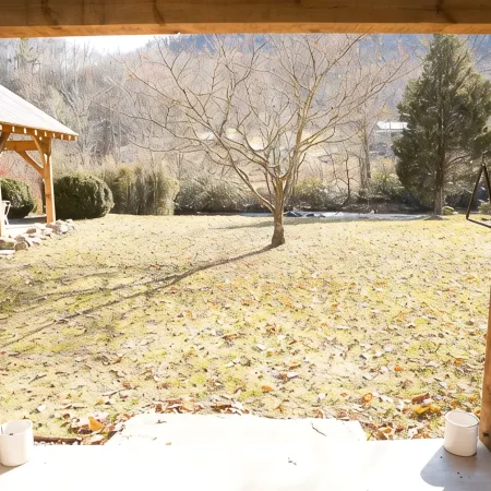 The Dogtrot in Dennis Cove - Creekside Cabin w/ Sauna, Hot Tub & at Trail Access