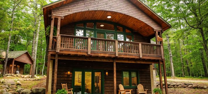 NEW--Seneca Trail Retreat Near Lake Placid Các khách sạn ở Jay