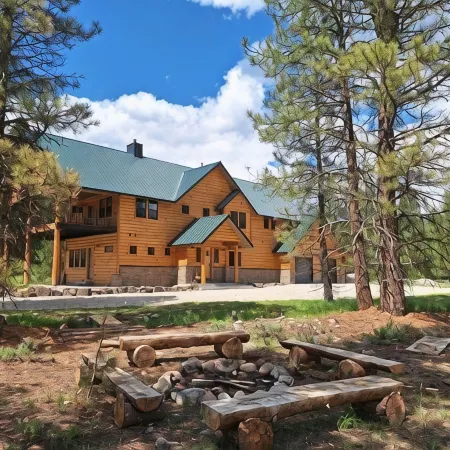 Secluded 7,800 SqFt Cabin in the Woods- Pond, River, Theater, Disc Golf & More