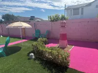 Iconic Barbie Dream House W/ Pool, Mini Golf & Fun - Boutique