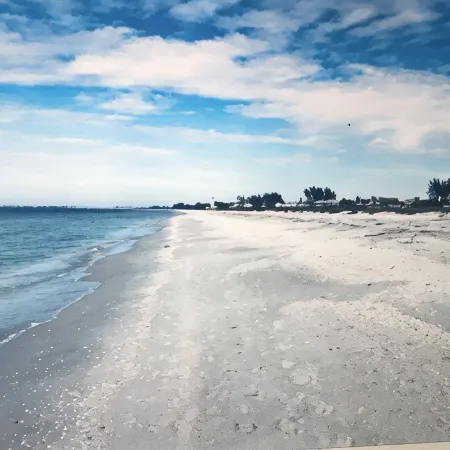 LOCATION!! Modern waterfront home;1-block to FishermanVillage; HEATED SALT POOL
