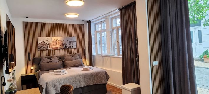 Vacation apartment "Kleine Münze" Hoteles en Schwerin