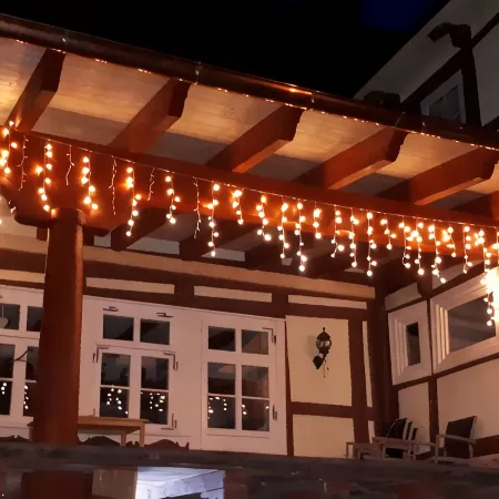 125m² vacation apartment below the castle, with a view over the Harz foreland