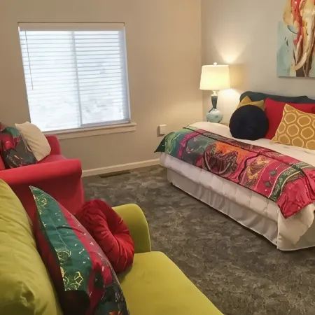 Perfect Oasis. NEW Home Away from Home with COVERED PARKING-Close to everything