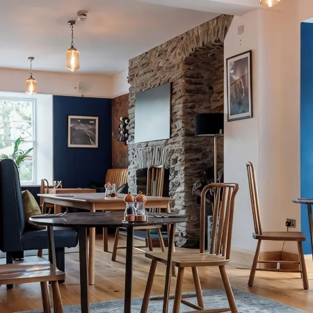 Devils Falls at the Luxury Hafod Hotel Aberystwyth