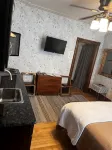 Historic Hewitt Onion Tower Apt 2 Studio in Central Marquette with Sauna Access - balcony