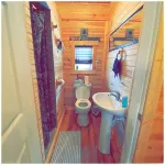 寧靜安逸木屋，配備密碼門鎖，方便自助入住 - 小木屋