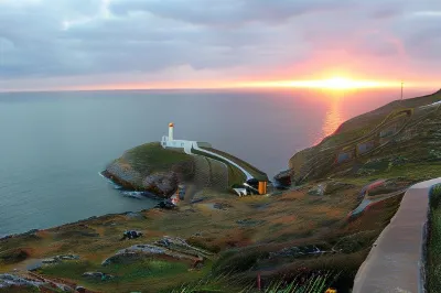 Sea and Mountain View Luxury Glamping Pods Heated Hoteles en 