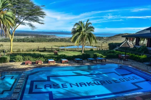 Lake Nakuru Lodge - bar