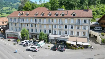 Résidence le Sapin & Bains de la Gruyère Các khách sạn ở Pont-en-Ogoz