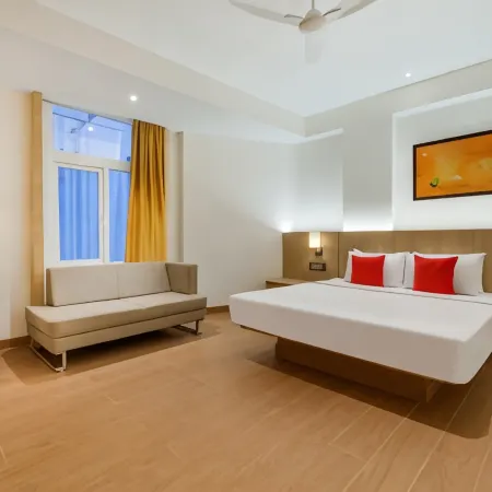 Red Fox by Lemon Tree Hotels, Vijayawada Отели рядом с достопримечательностью «Храм Канакадурга»