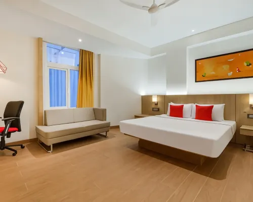 รีด ฟอกซ์ บาย เลมอน ทรี โฮเทลส์, วิชยาวาดา โรงแรมใกล้สถานีวิชัยวาทะ
