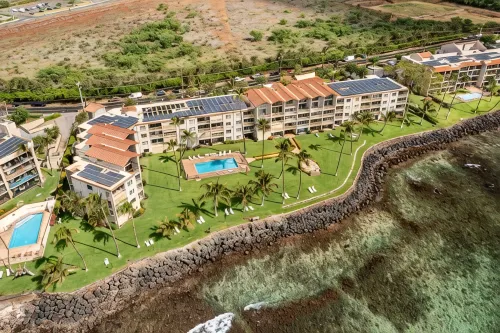 Oceanfront Maalaea Harbor Two Bedroom Condo within walking distance to beach