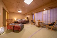Wakamatsuya - Bergblick