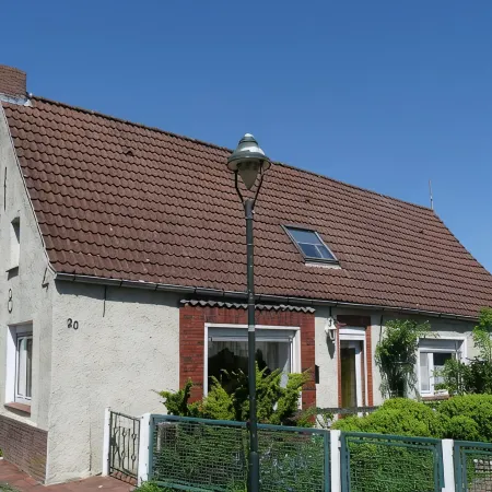 Neu Inseriert! Ferienwohnung Warfthuus in dem Wunderschönen Warftendorf Rysum