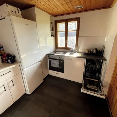 Swiss Mountain Chalet, Wooden Interior, Cosy, with a Beautiful View