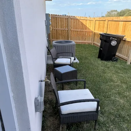 Modern 2-bed, 2-bath home with WiFi, Smart TVs, coffee, tea, and cereal included