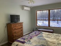 Newly renovated, large home, private, wooded area, beautiful river, pet friendly