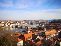 View of the old town from the castle hill
