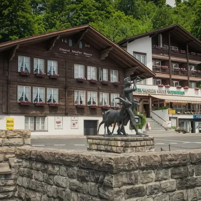 Hotel Weisses Kreuz Hotels in de buurt van Giessbach Waterfall