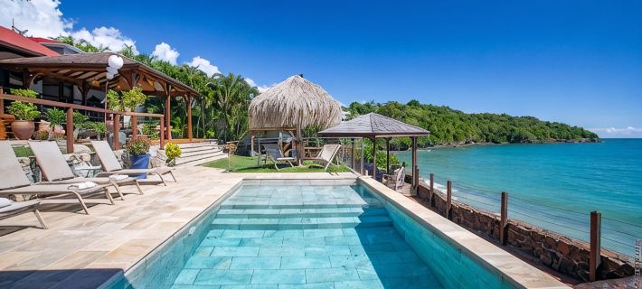 La Sirène du Diamant ,18 guestsSpacious beachfront rental in Martinique : Hotels in Le Diamant