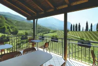 Agritur Casteller - con vistas a la montaña