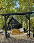 Hydrotherapy Jacuzzi-Sauna -Sauna • Hydro Hot Tub, Romantic Cabin
