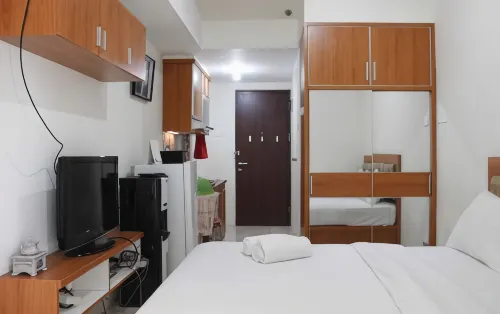 Compact Studio Tamansari Panoramic Apartment by Travelio