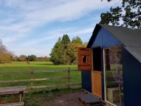 Bell Tent Glamping at Royal Victoria Country Park Hotels in 