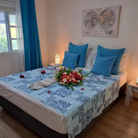 Moana Breeze Rangiroa - Rental Car Included - Air Conditioning - WI-Fi Hotele w: Rangiroa