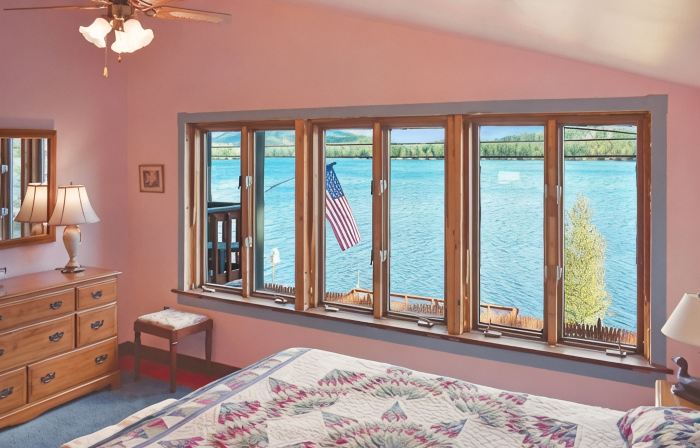 This is a beautiful house that sits facing Loon Lake! Amazing views and dock!!!