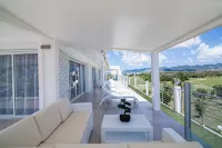 Stunning Penthouse on Mullet Bay beach - gimnasio