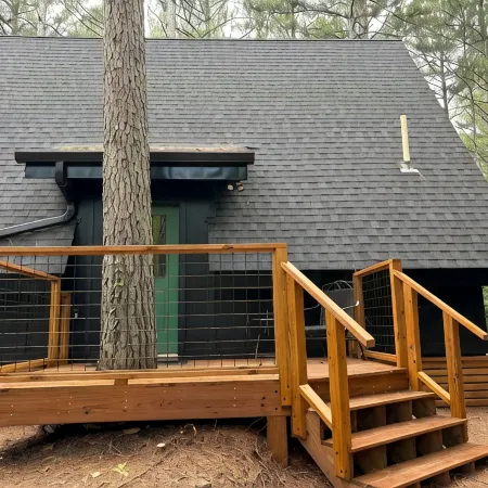 The Tiny Mansion: New A-Frame! Secluded, Great Getaway in Dahlonega!